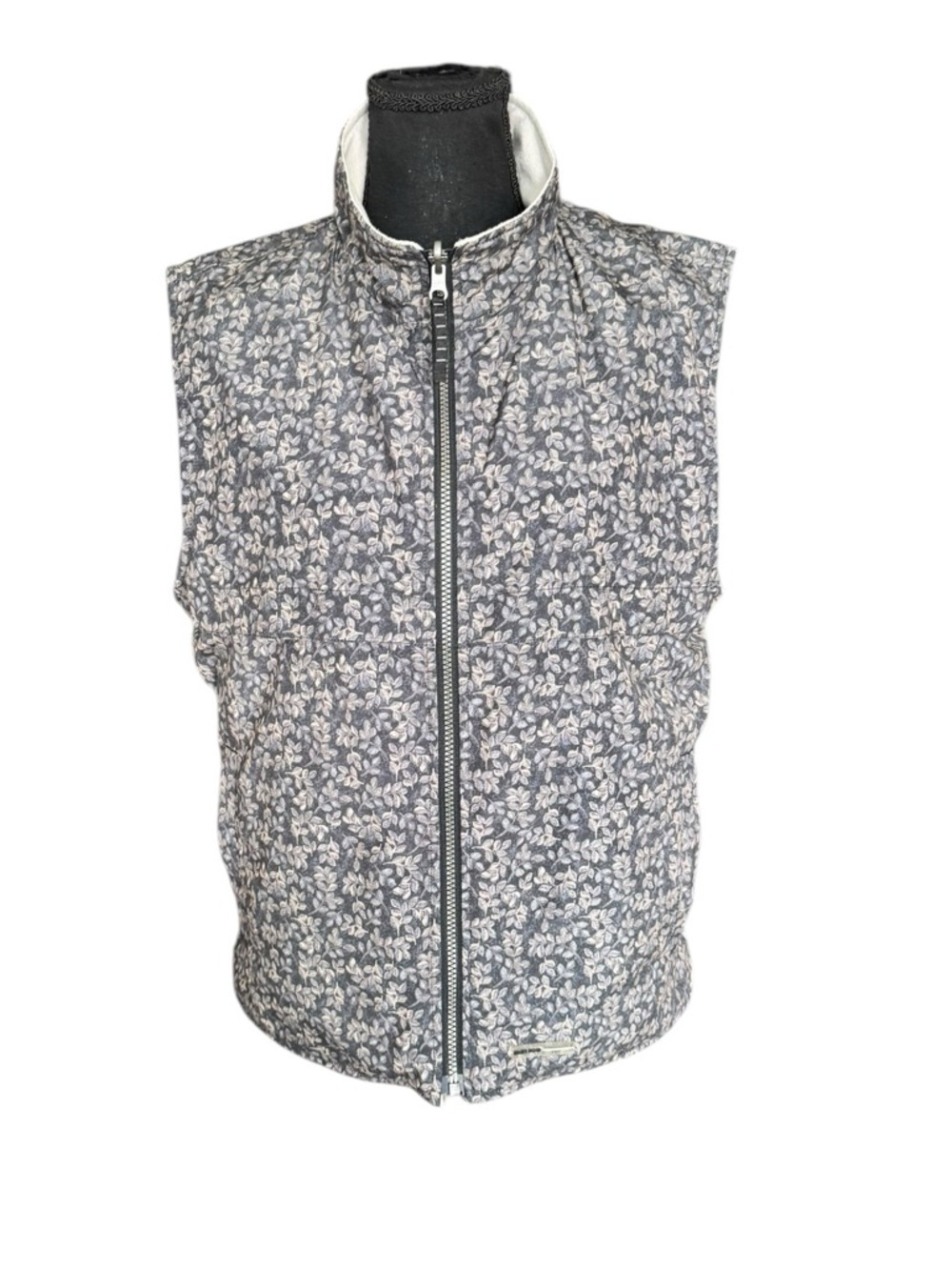 Sunice Reversible Floral Vest Zip Up Outdoor Golf Lightweight Jacket Medium CC20